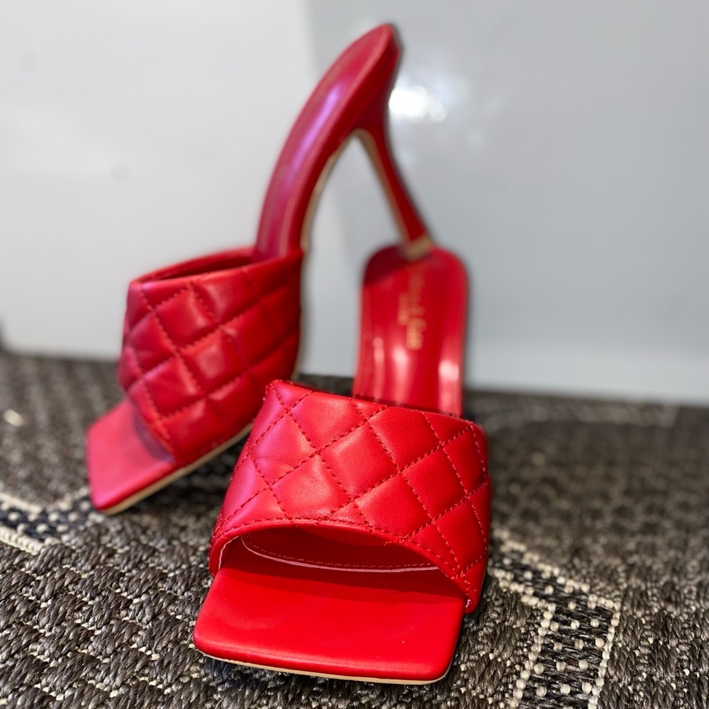 Cute red heels